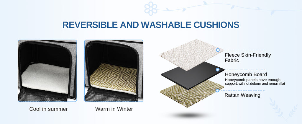 Sac à dos de transport respirant pour chien et chat – Pliable avec fenêtre