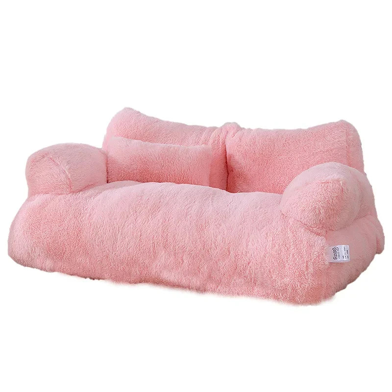 Lit de Luxe pour Chats et Chiens – Nid Douillet en Peluche