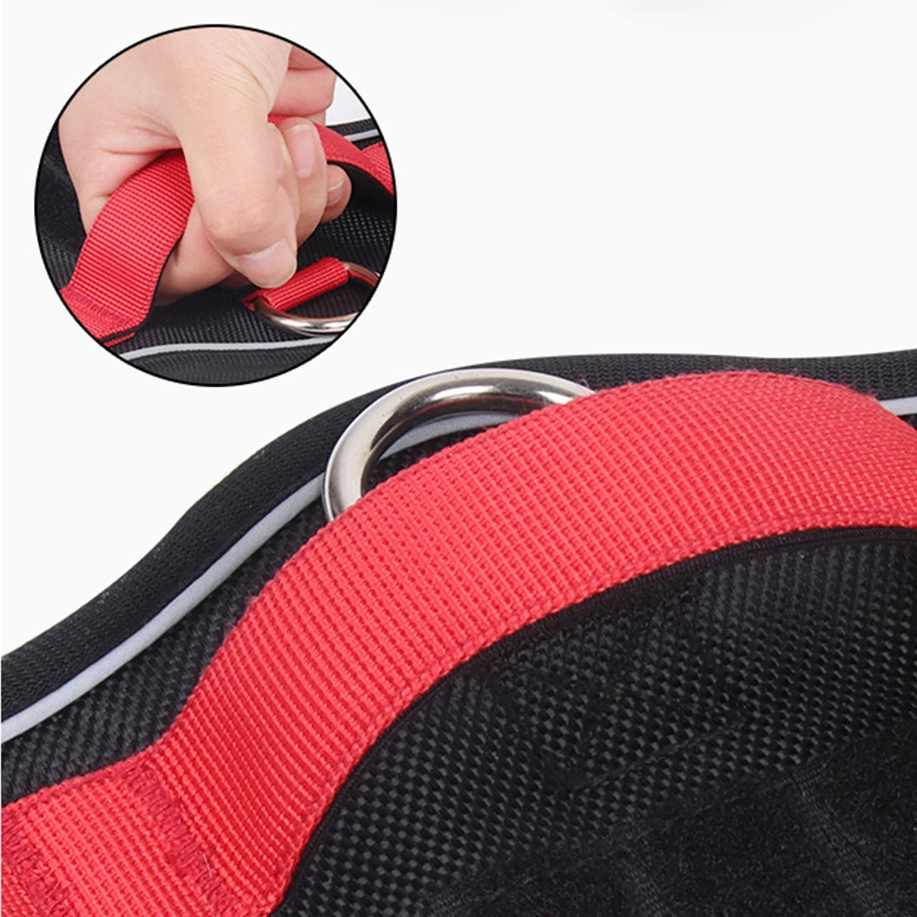 Harnais tactique réfléchissant pour chiens moyens et grands – Étanche, résistant