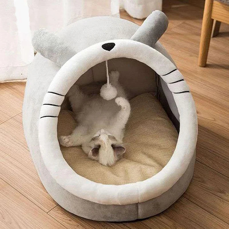 Lit Deep Sleep pour Chats et Petits Chiens – Pliable et Lavable