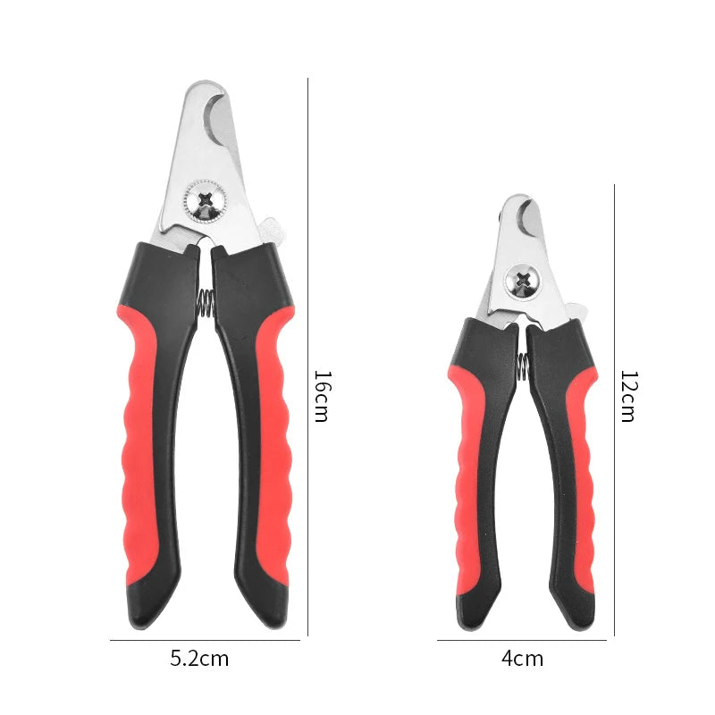 Coupe-griffes pour chien et chat – Ciseaux en acier inoxydable