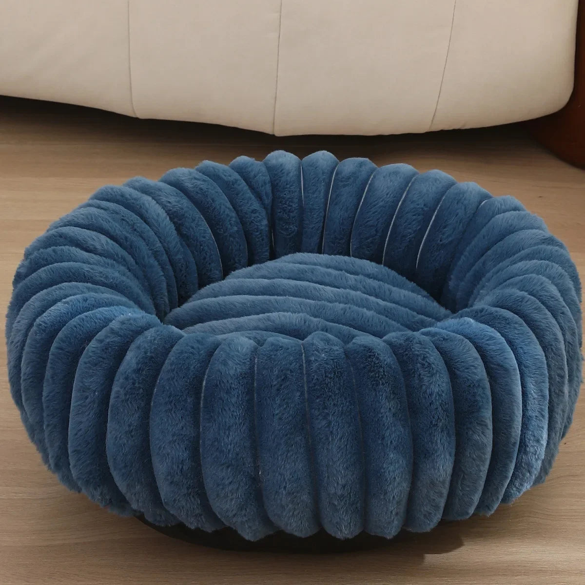 Lit Rond Ultra Moelleux pour Chiens et Chats – Taille 40 à 70 cm